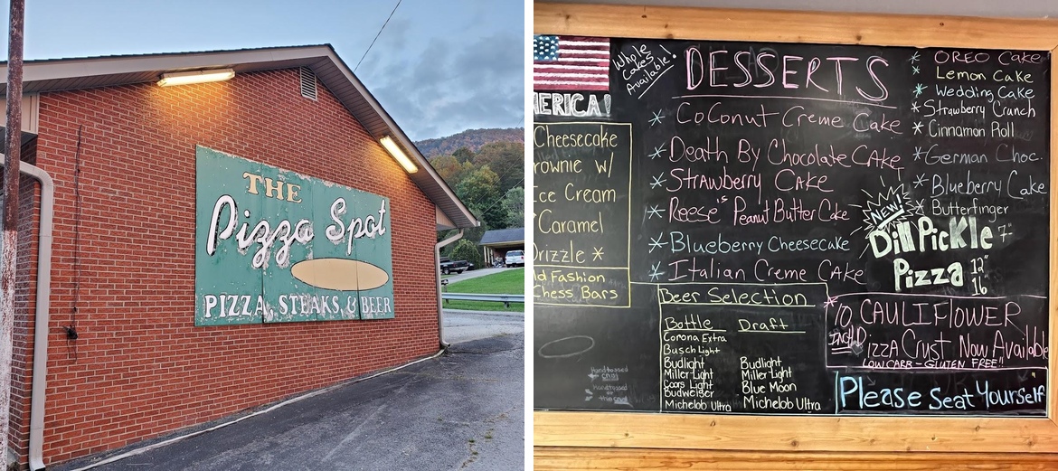 The Pizza Spot Menu